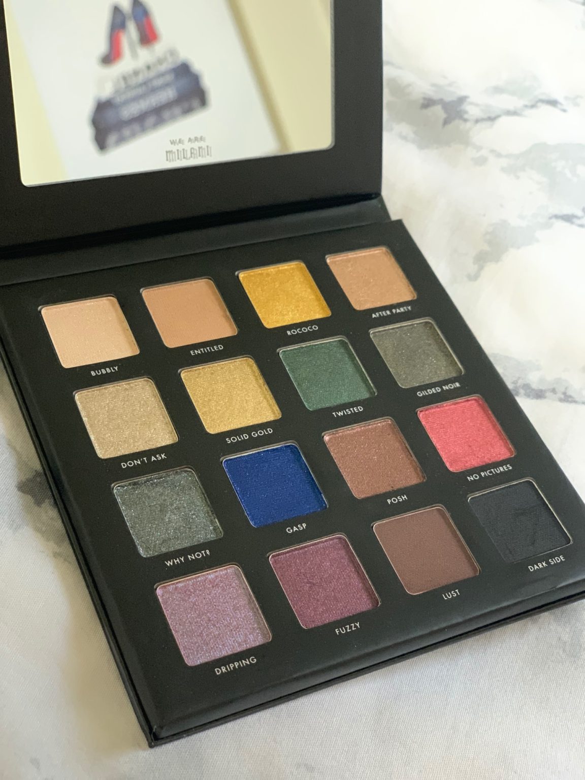 Milani Gilded Noir Palette Review