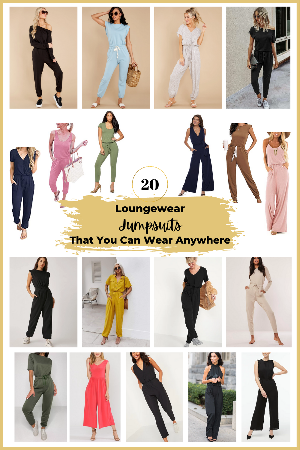 20 Loungewear Jumpsuits that You Can Wear Anywhere