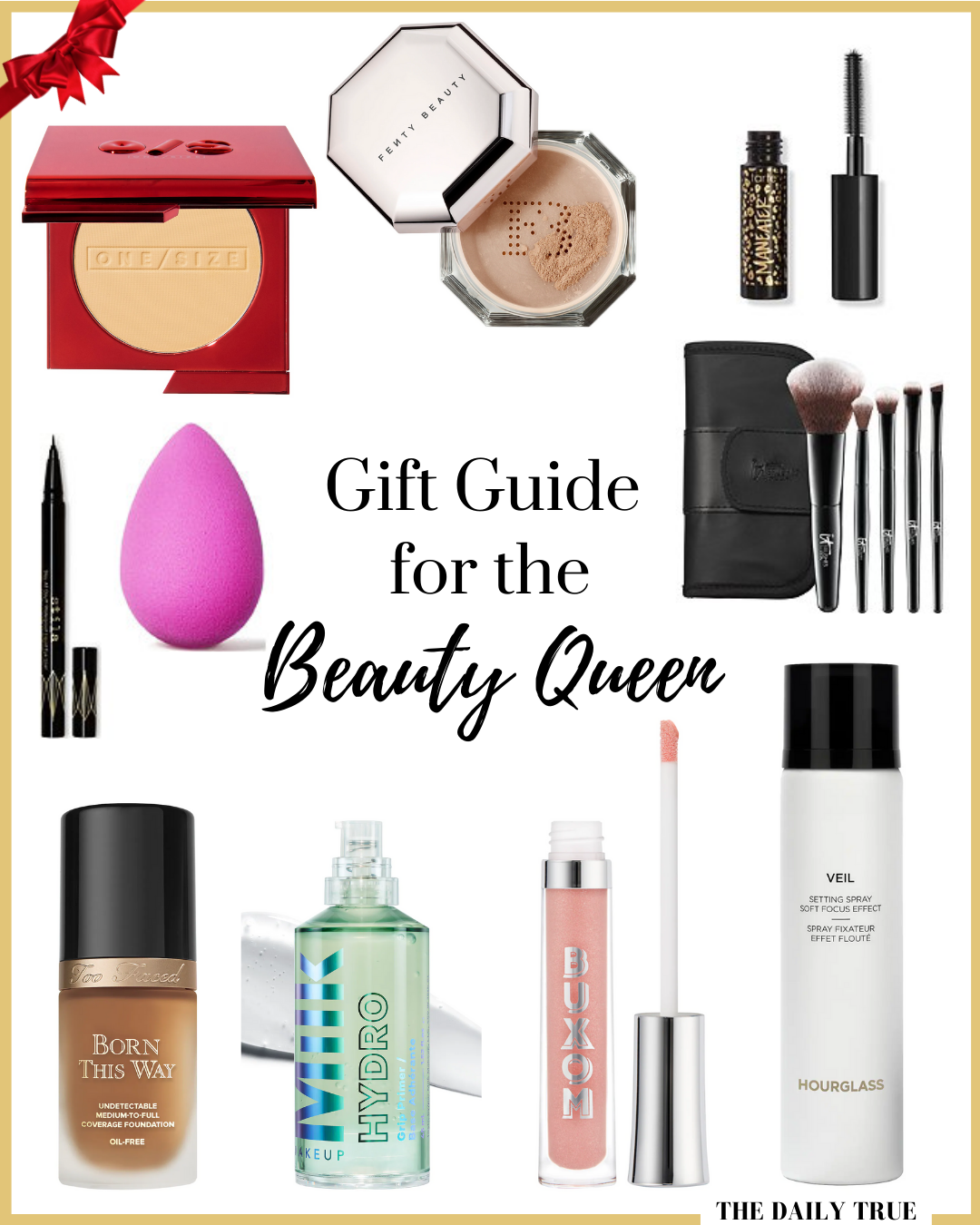 Gift ideas for a beauty queen or makeup lover
