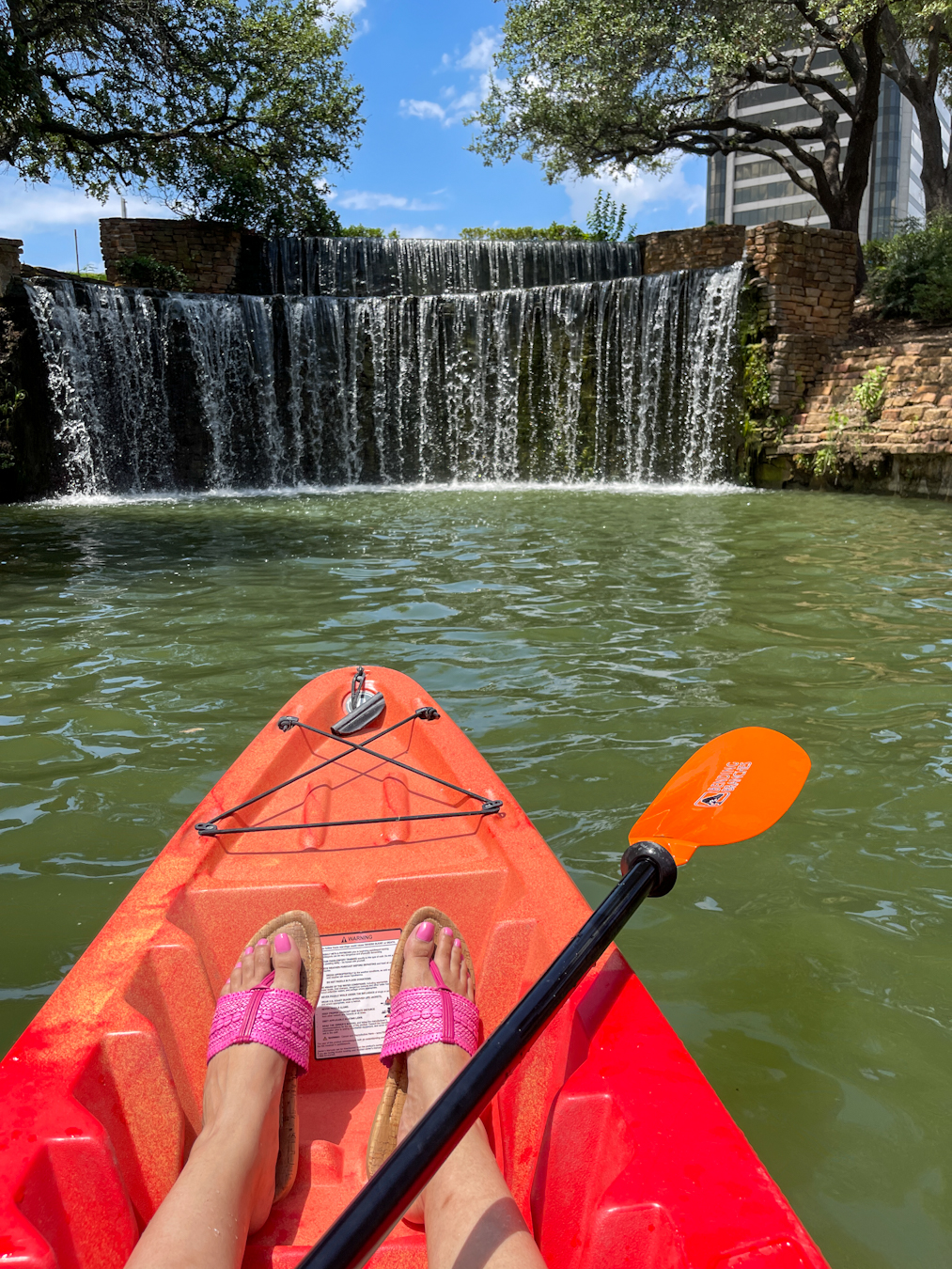 kayaking in Dallas