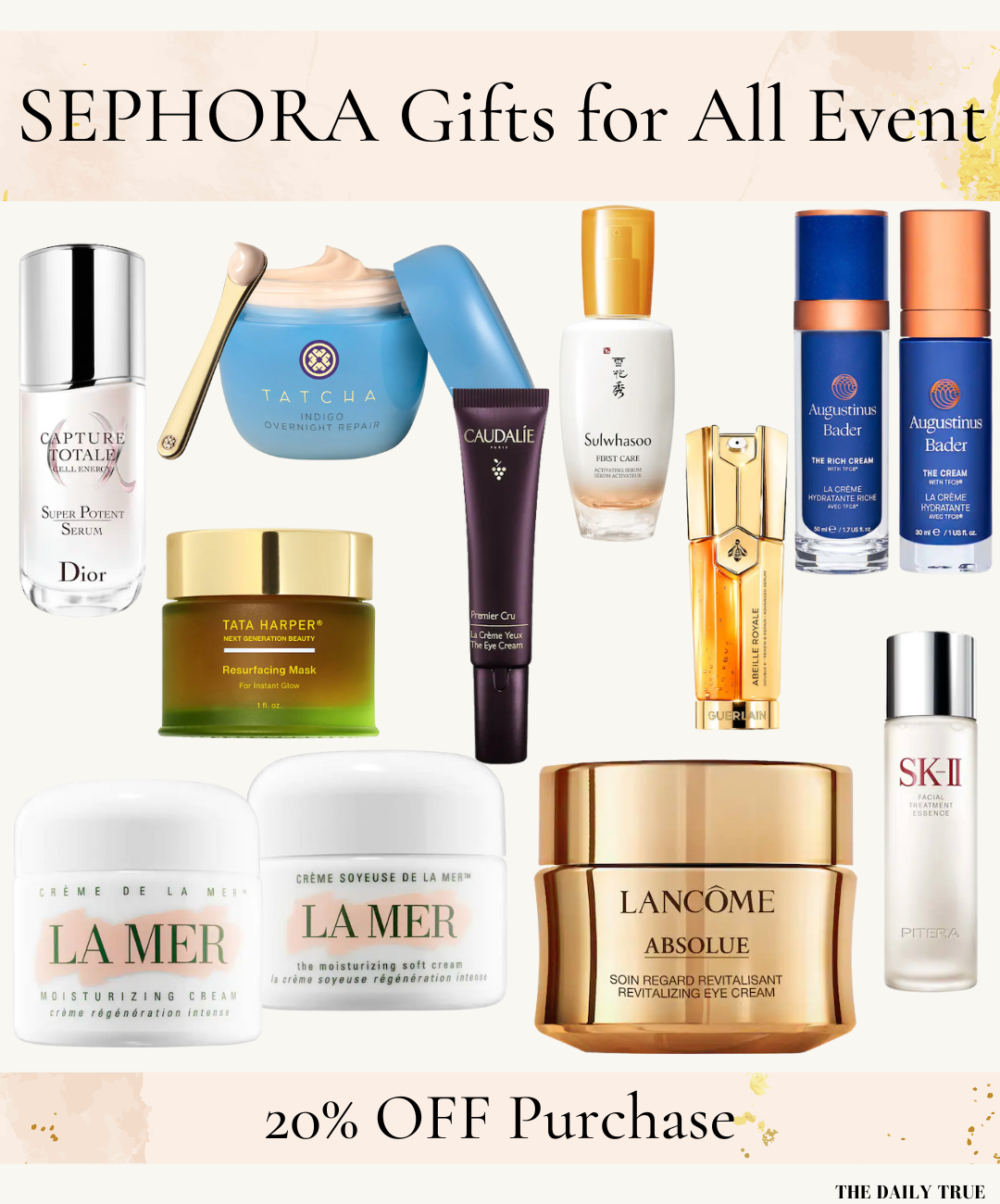 Sephora Gifts for All Event best skincare gifts