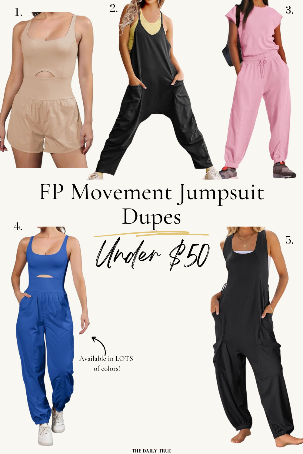 FP Movement Jumpsuit dupes