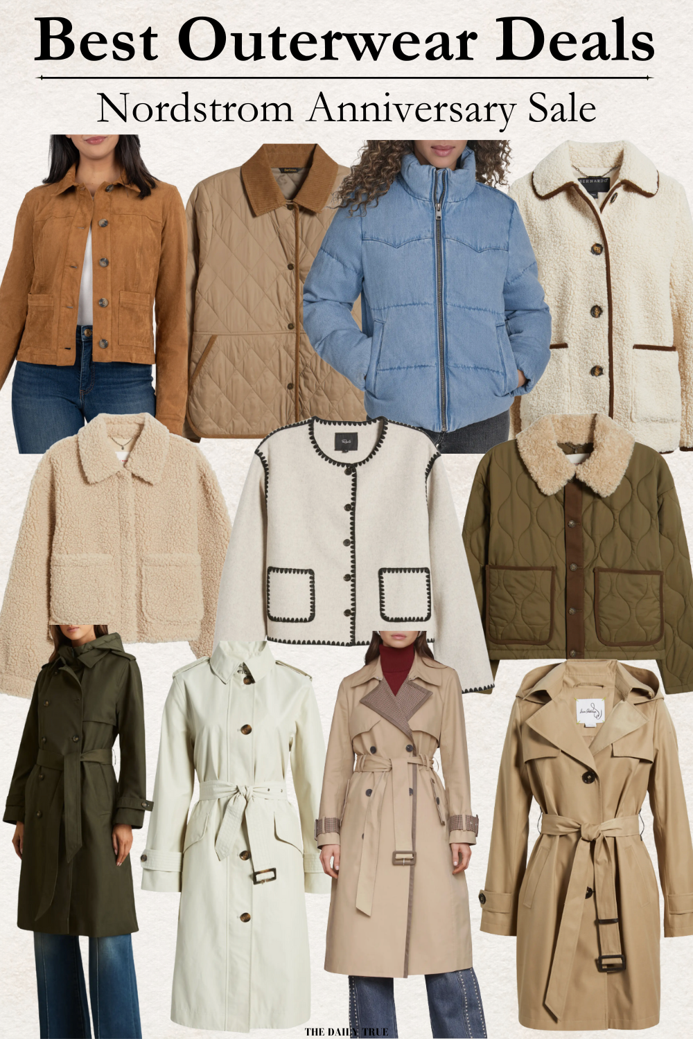 Nordstrom Anniversary Sale 2025 Outerwear 