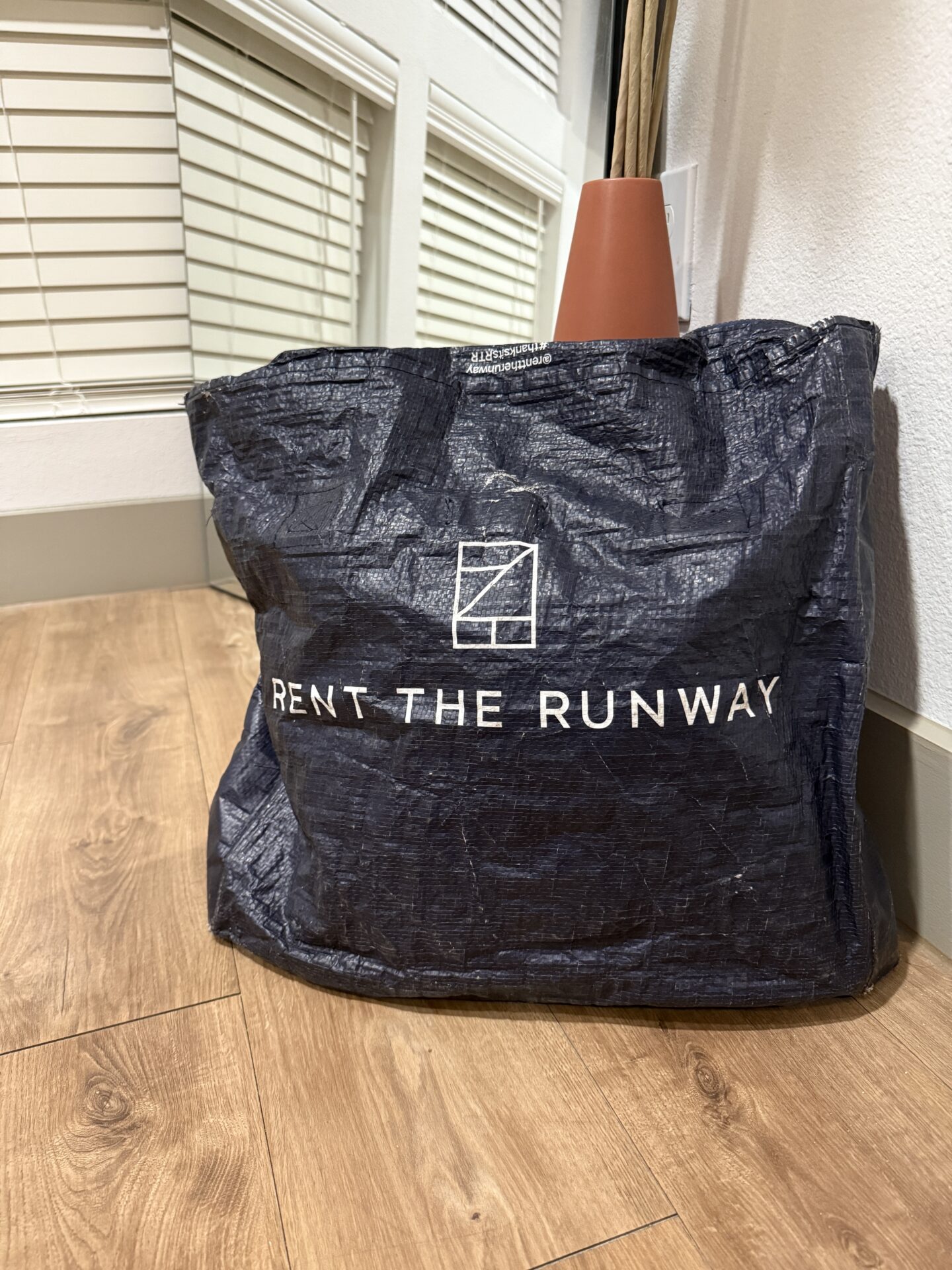 Rent the Runway shipment bag