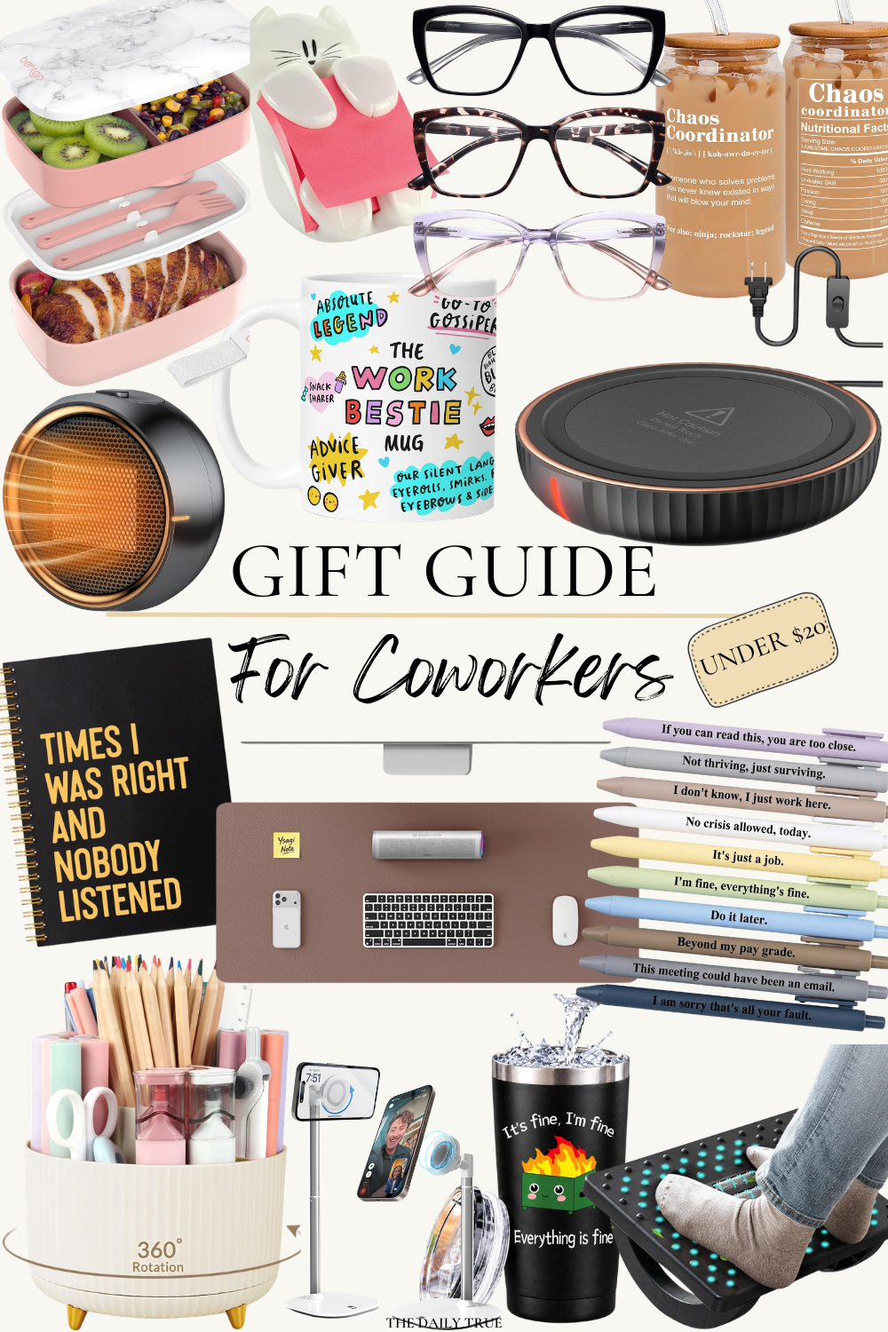 Gifts for coworkers under 20