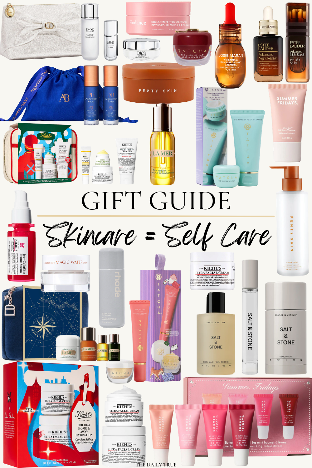 Skincare self care gifts