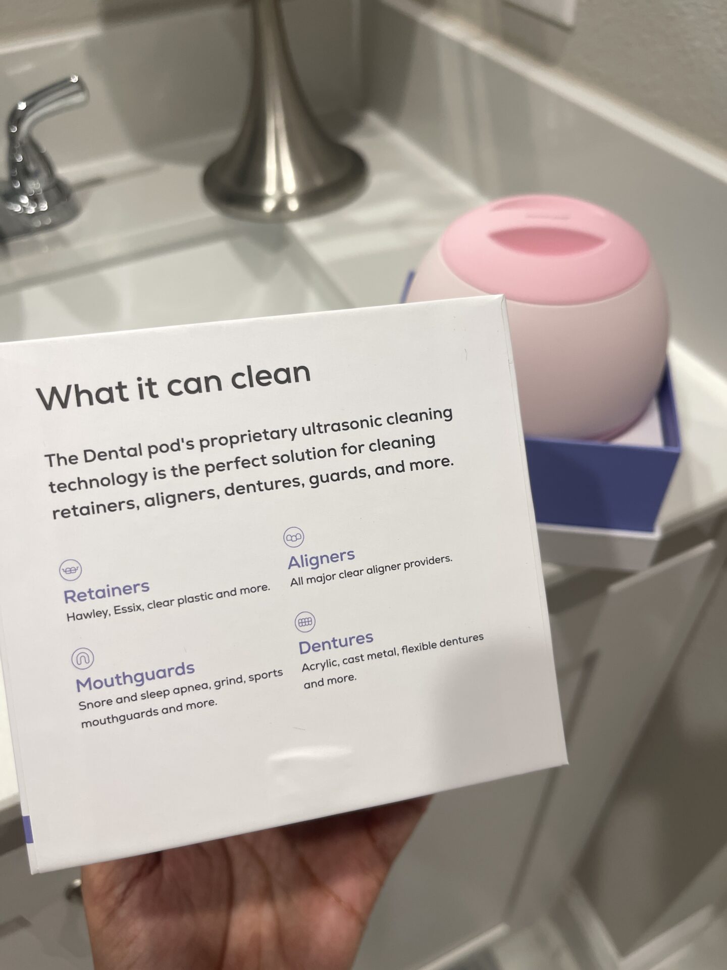 What can Zima Dental Pod clean