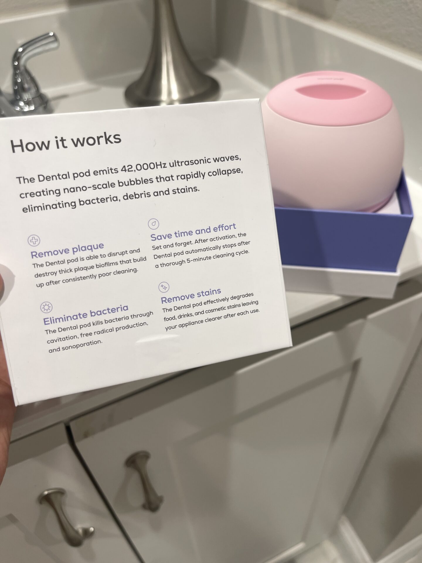 Zima Dental Pod how it works 