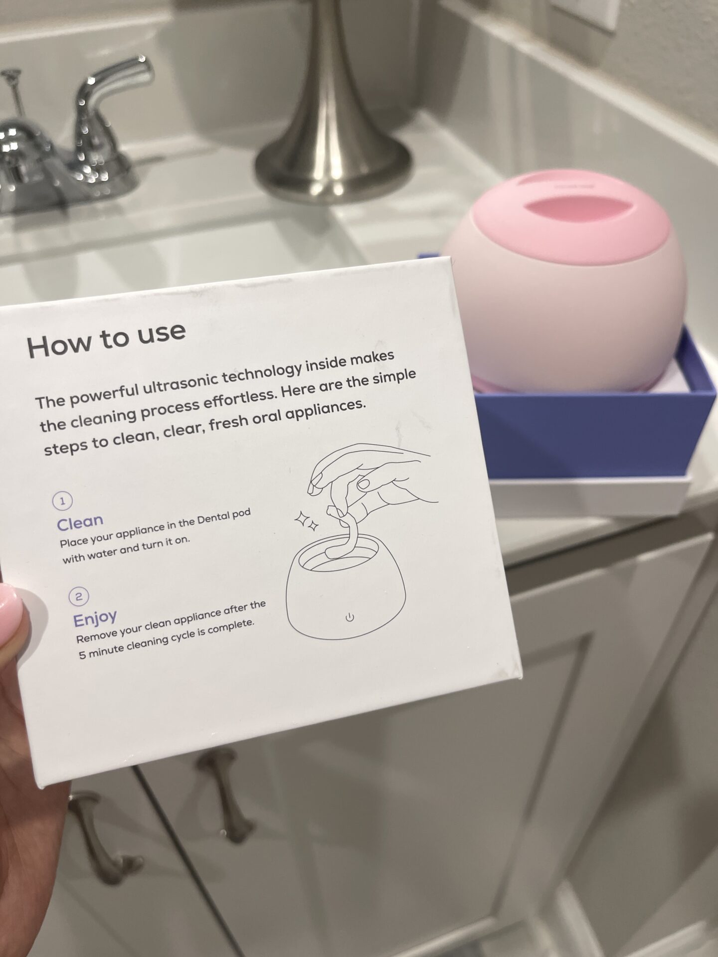 Zima Dental Pod instructions how to use