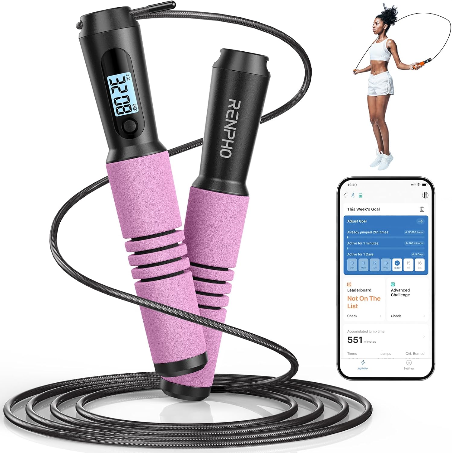 Smart jump rope fitness gifts