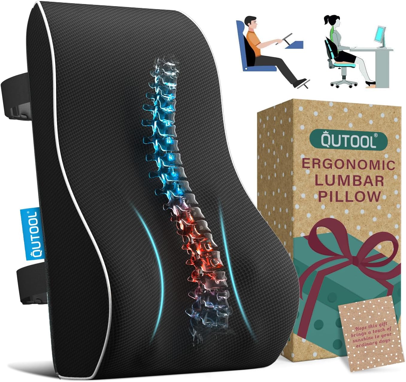 Lumbar support pillow gift idea