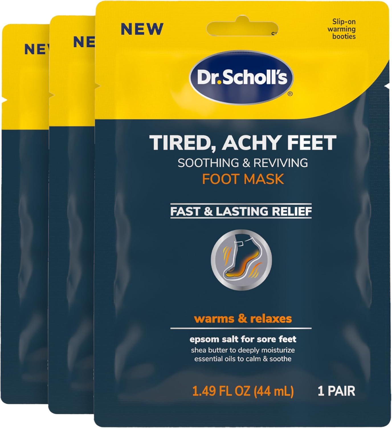 Dr Scholl's Tired Achy Feet foot mask Amazon 