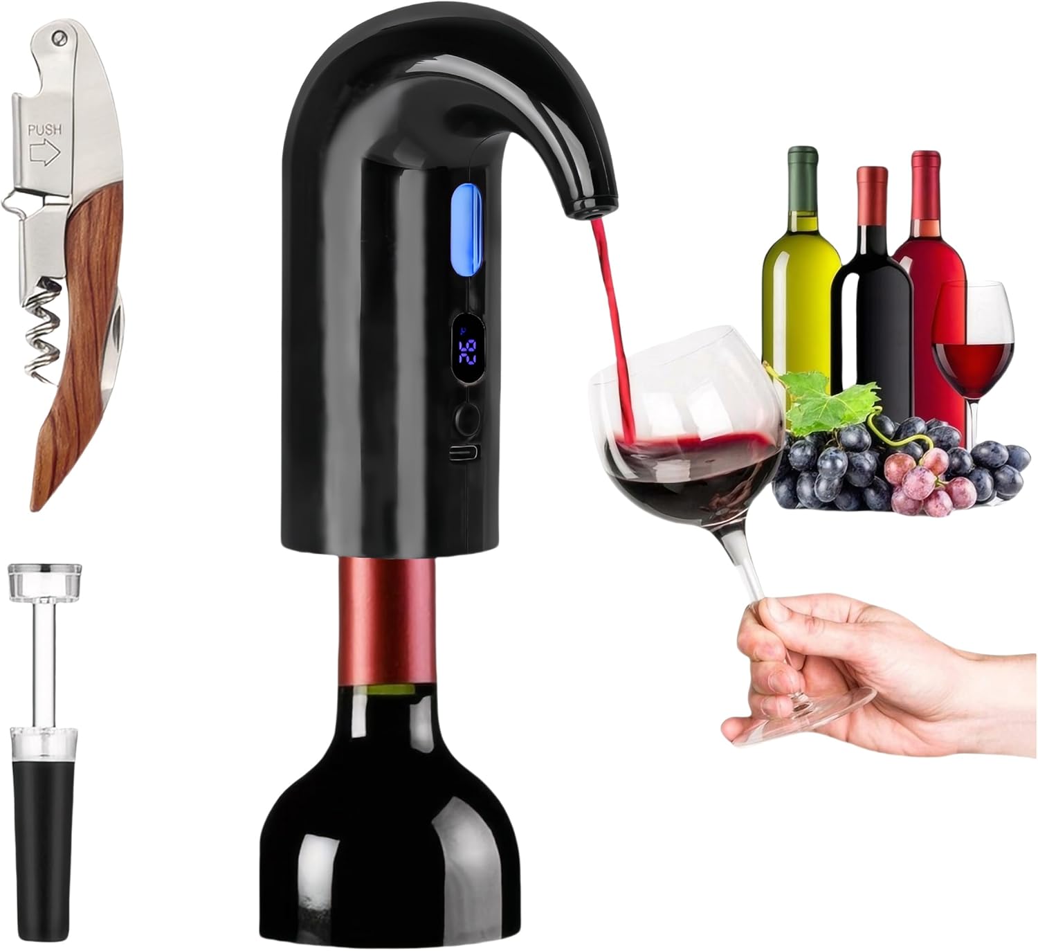 Electric wine aerator Amazon gift