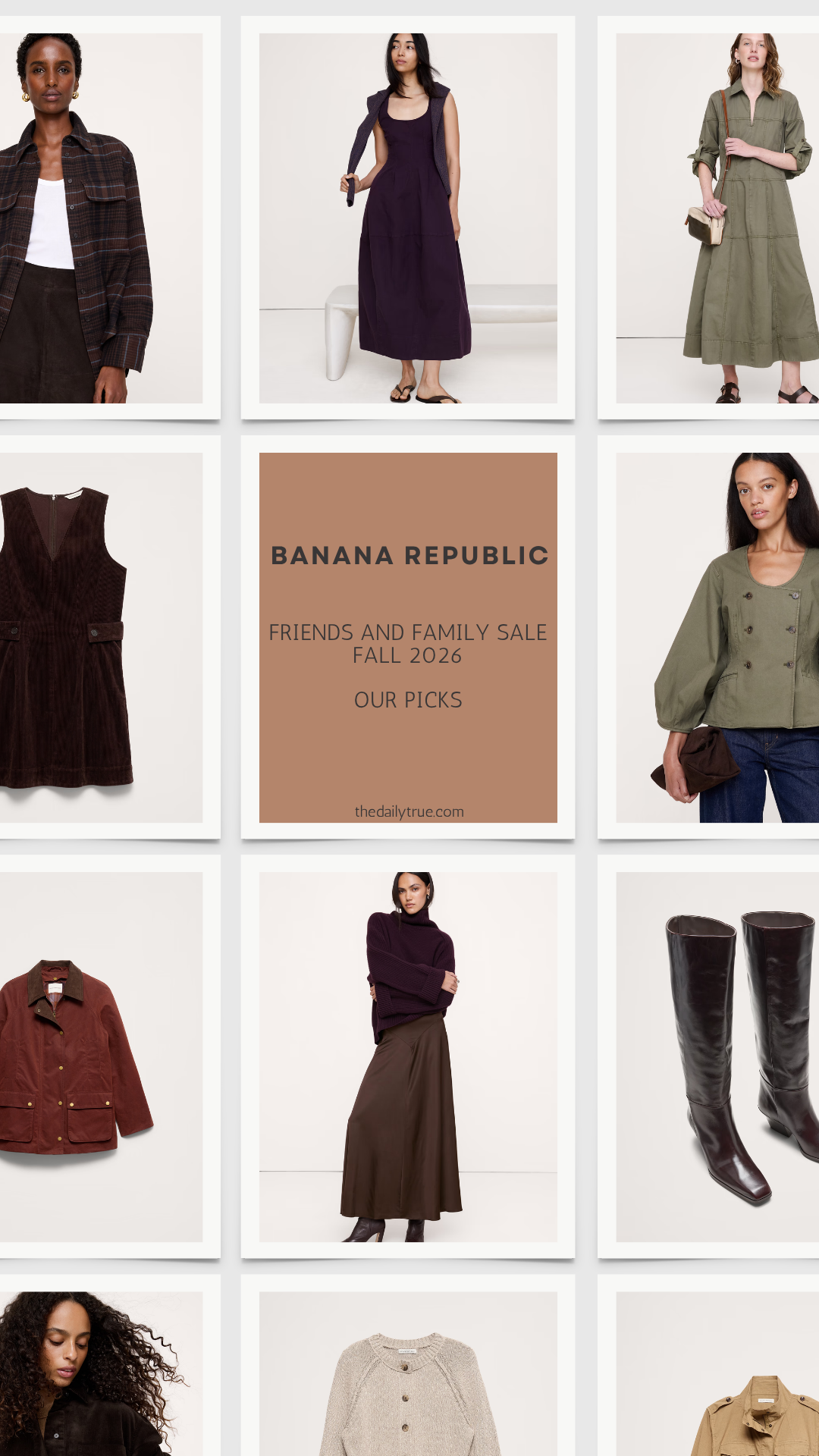 Banana Republic Friends and Family Sale Event 2026:  What to Buy