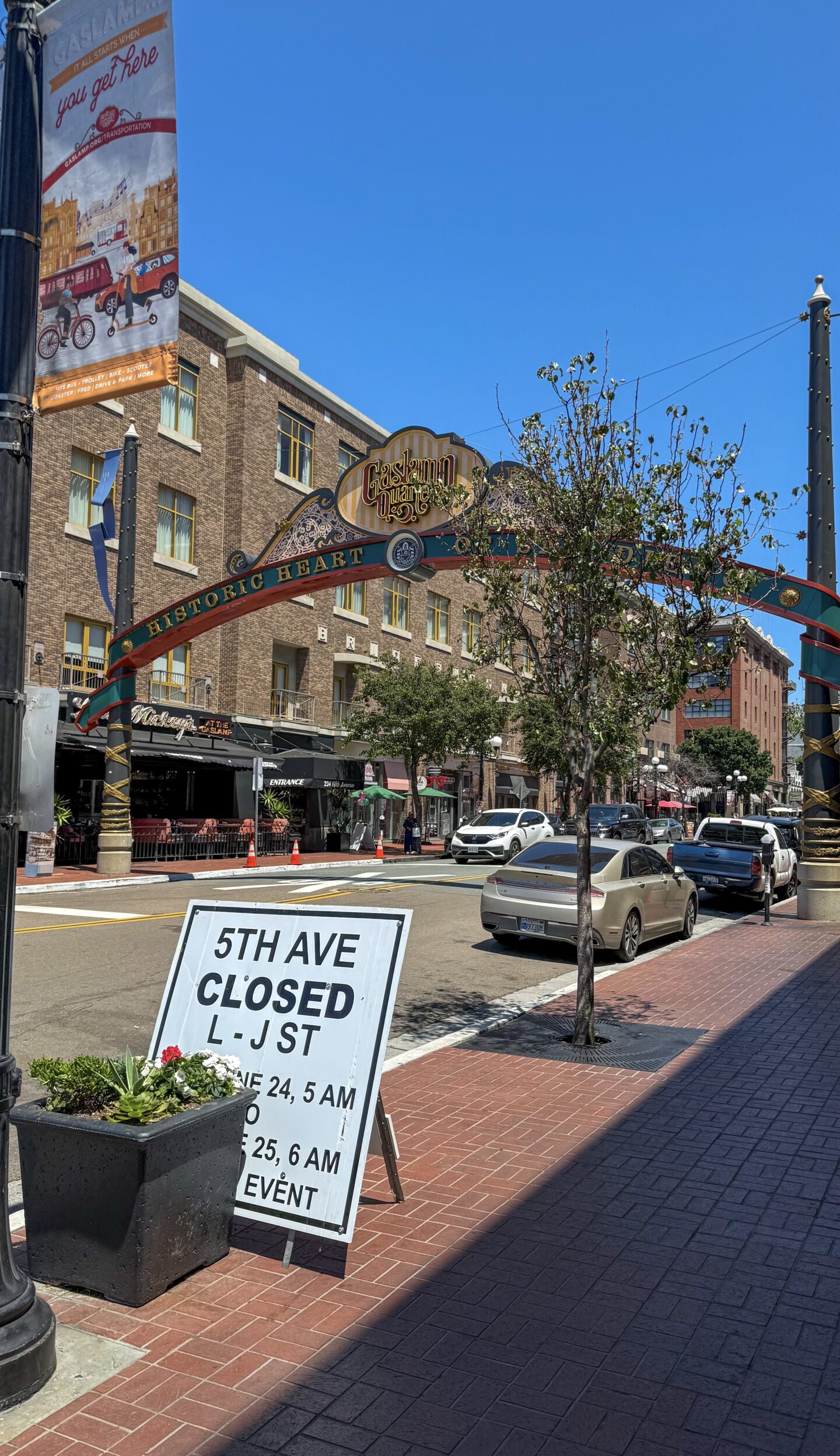 San Diego Gaslamp Quarter city travel photography