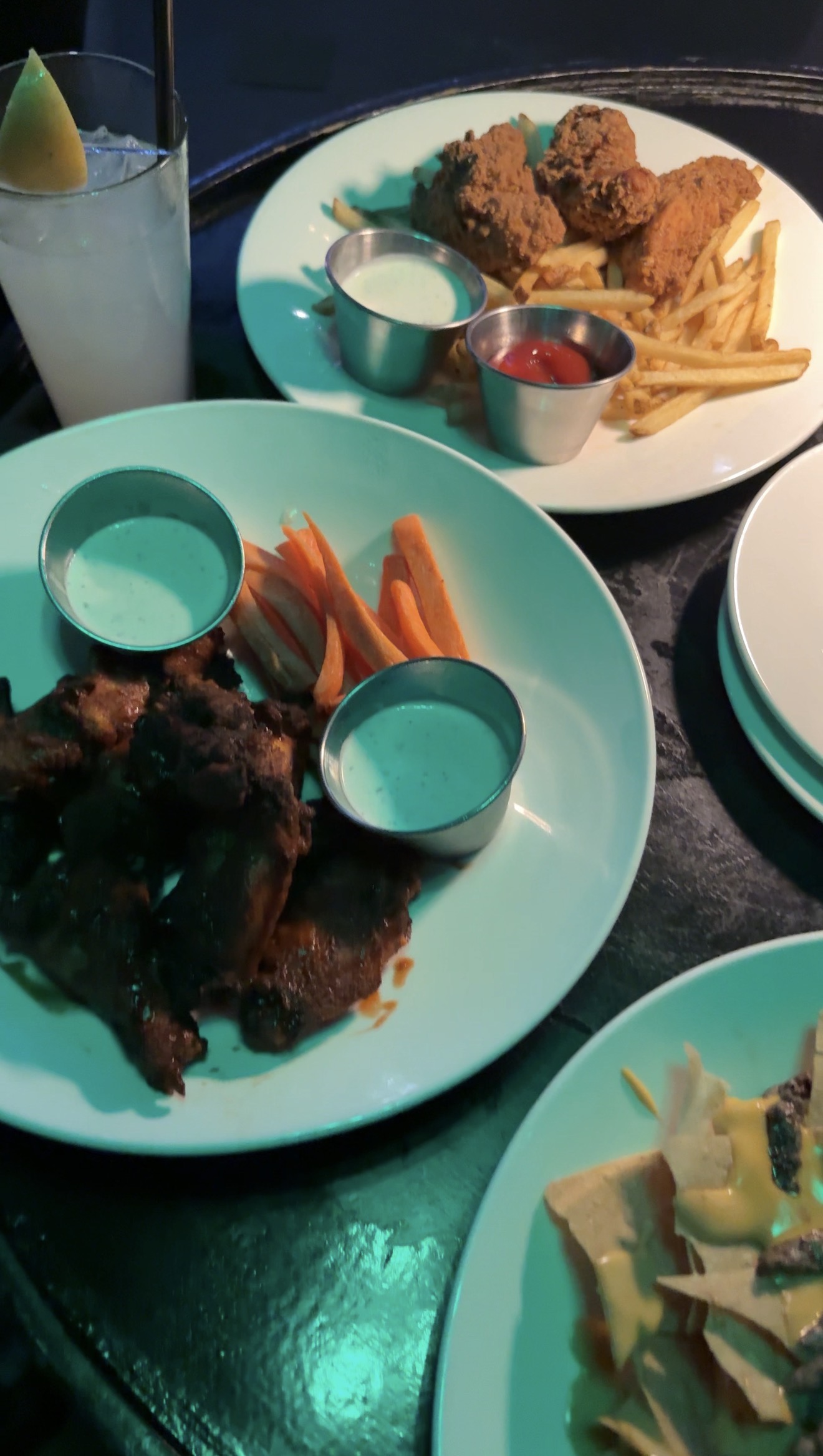 Hard Rock Hotel 207 Bar food