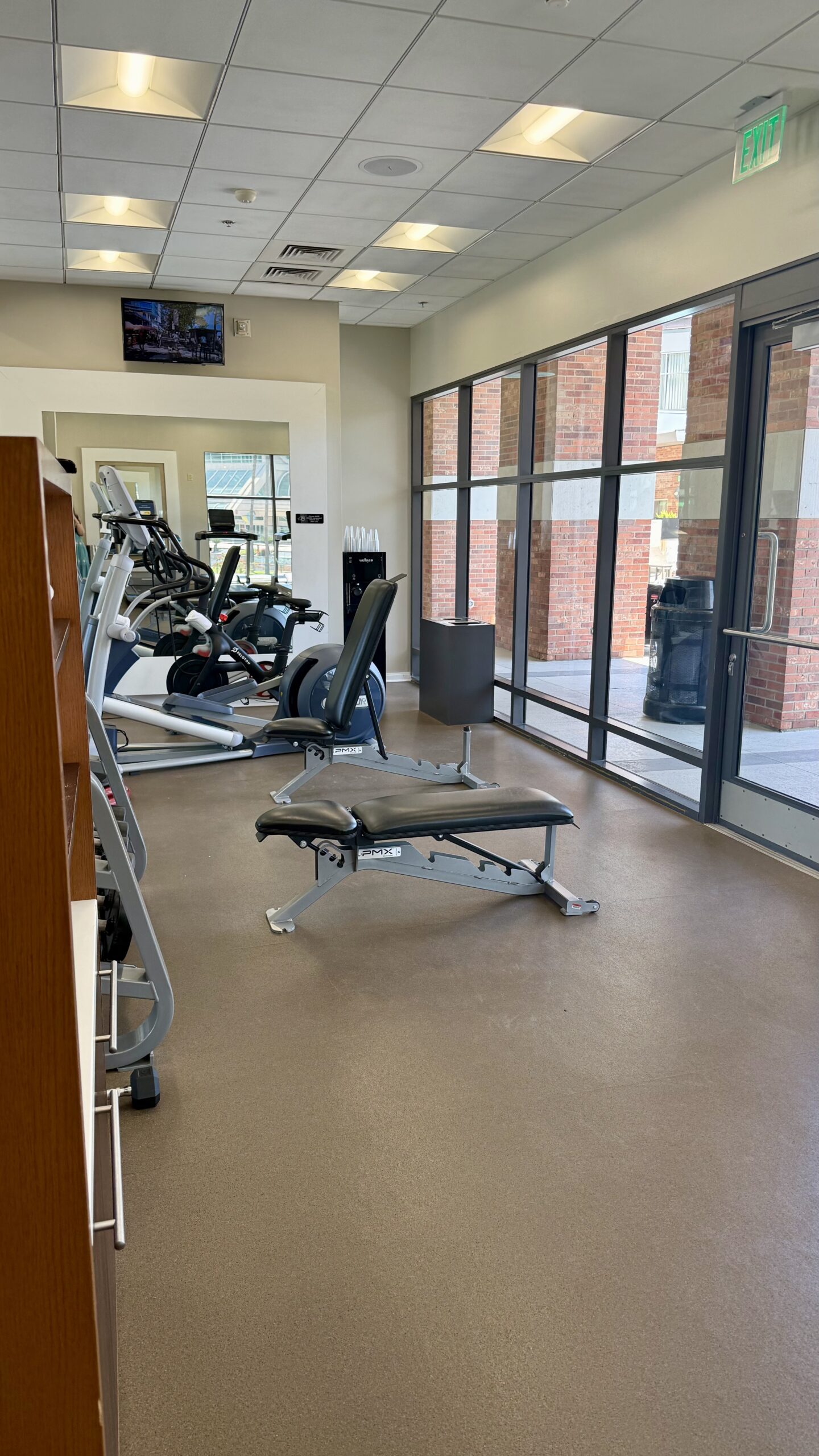 Hilton Gaslamp Quarter hotel gym