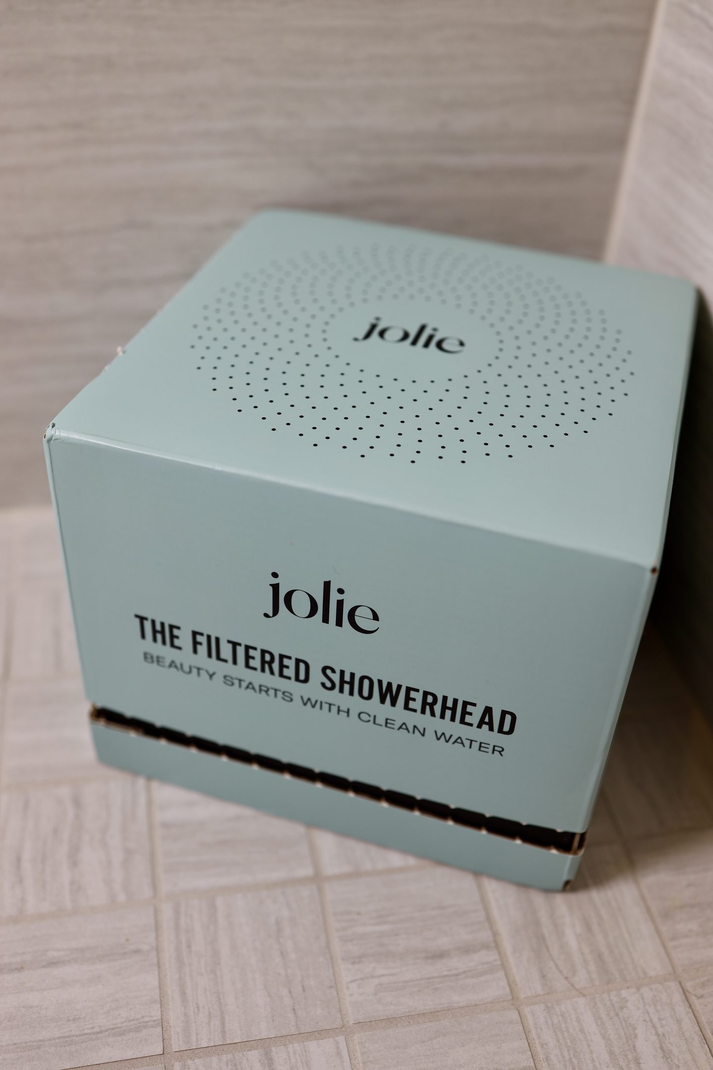 Jolie filtered showerhead honest review