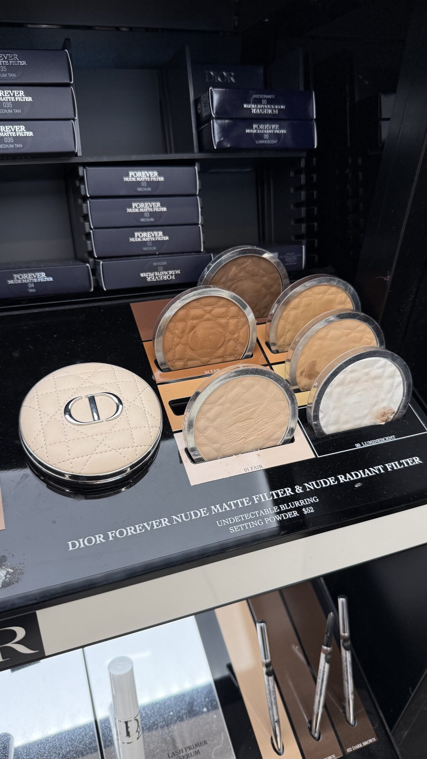 Dior Forever Nude Matte and Radiant Pressed Powder